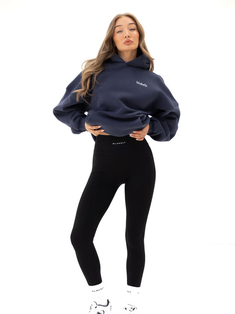 Sami Oversized Hoodie - True Navy
