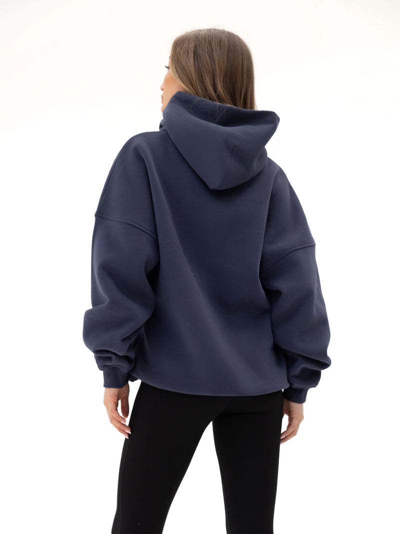 Sami Oversized Hoodie - True Navy