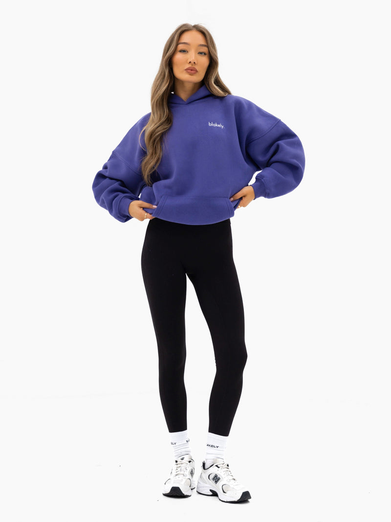 Freya Oversized Hoodie - Bold Purple