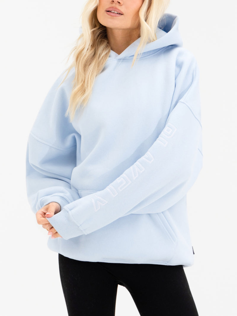 Alexis Oversized Hoodie - Powder Blue