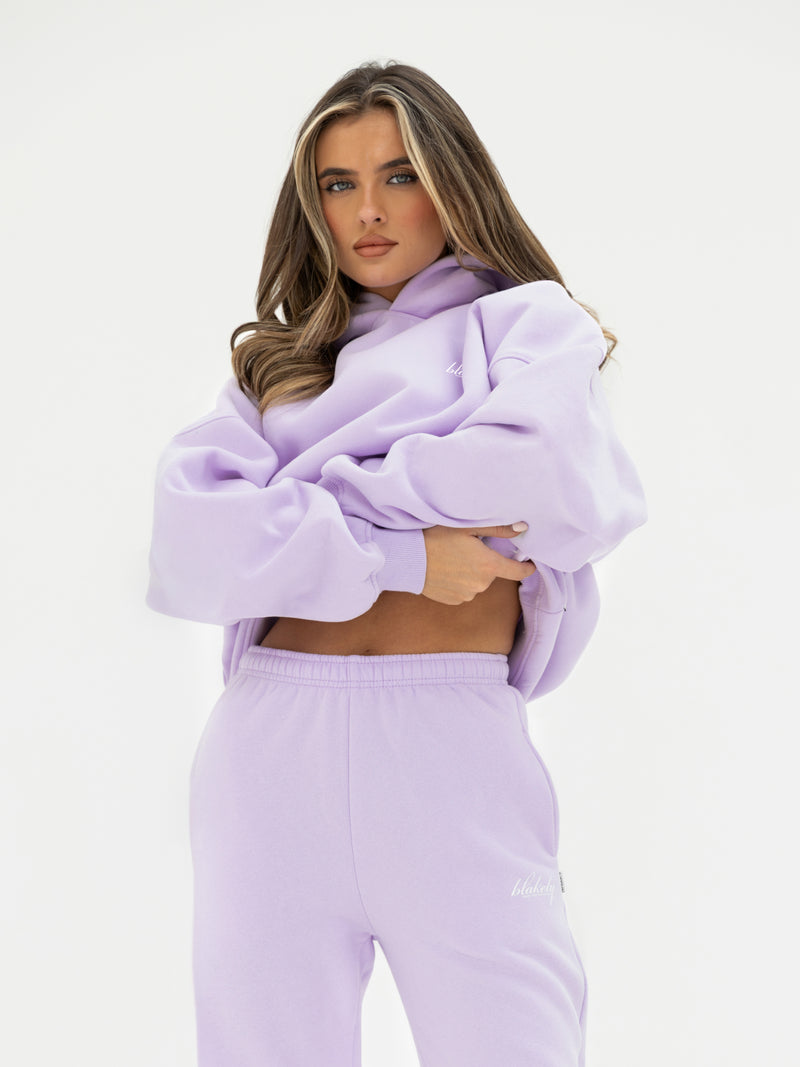 Georgia Oversized Hoodie - Lilac