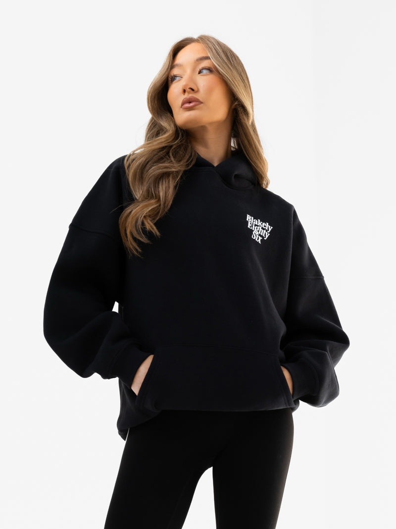 Romi Oversized Hoodie - Black