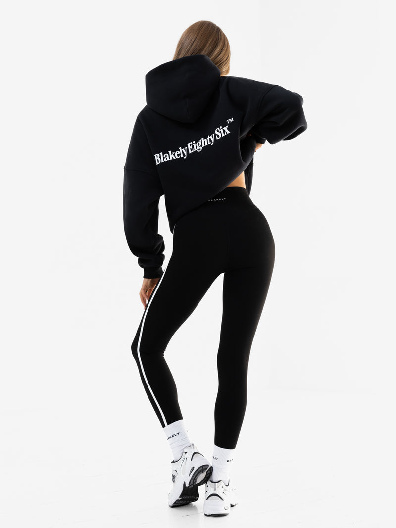 Romi Oversized Hoodie - Black