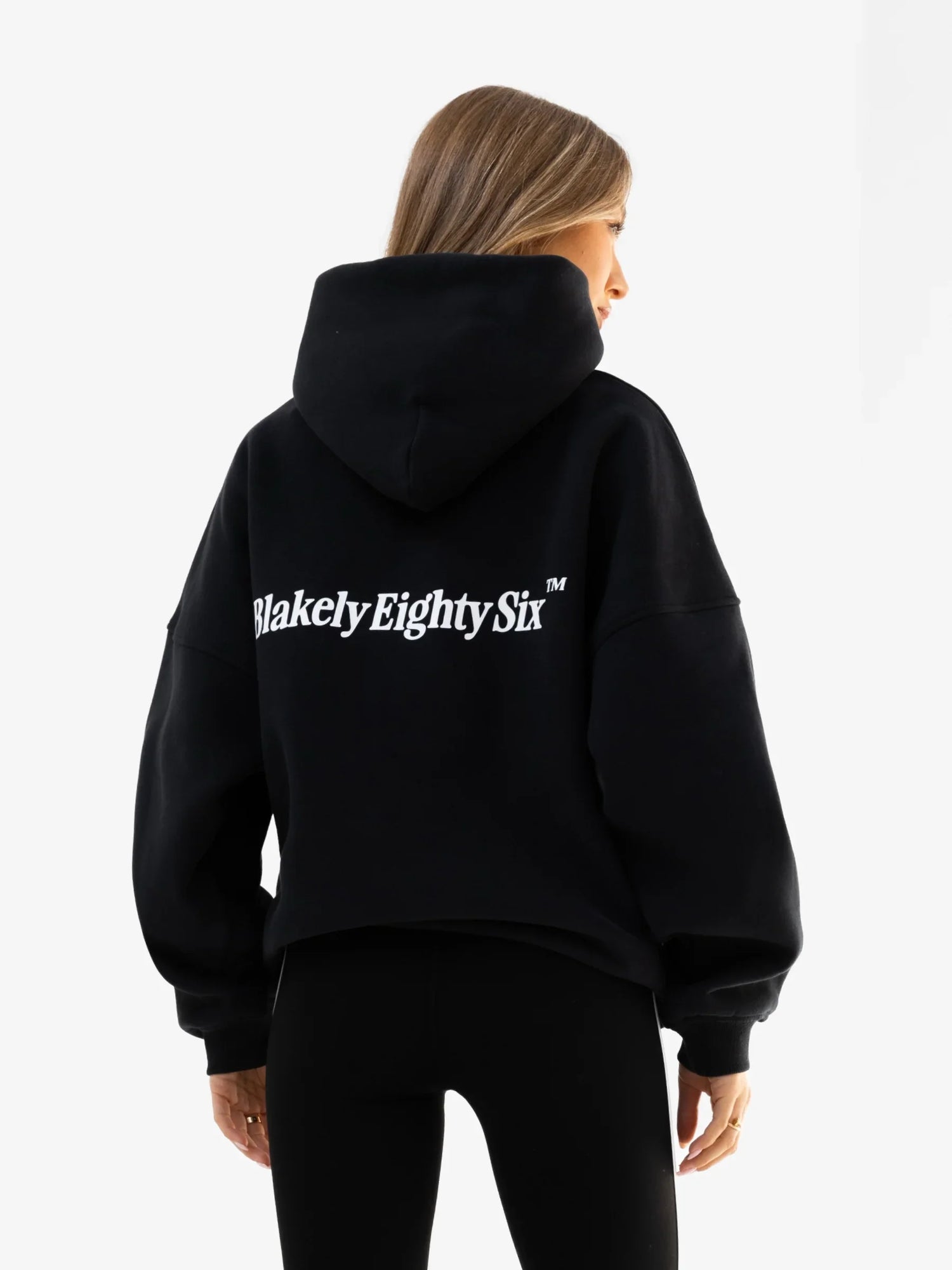 41pray Hoodie Bodysuit Black シズニルック Buy Blakely Womens Black Romi Oversized Hoodie | Free delivery on