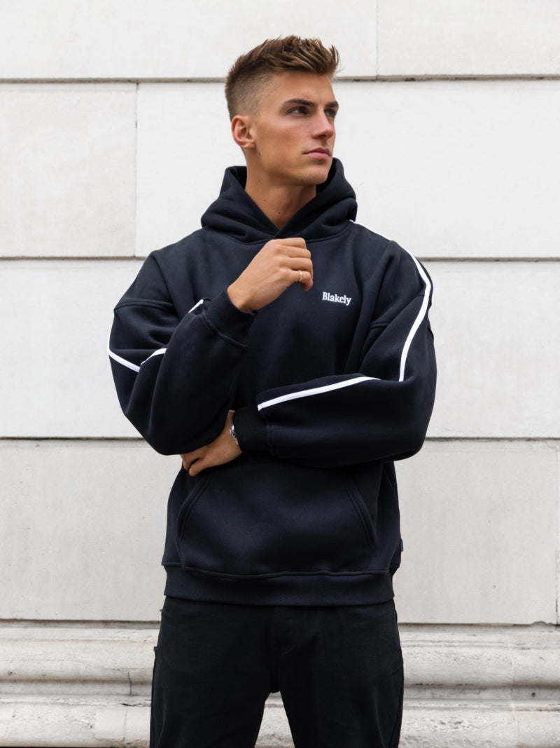 Marlo Relaxed Hoodie - Black