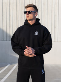 Mateo Relaxed Hoodie - Black