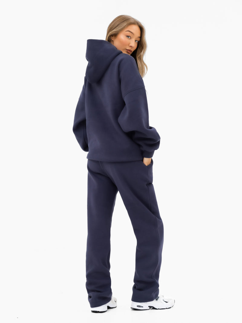 Iris Oversized Hoodie - True Navy