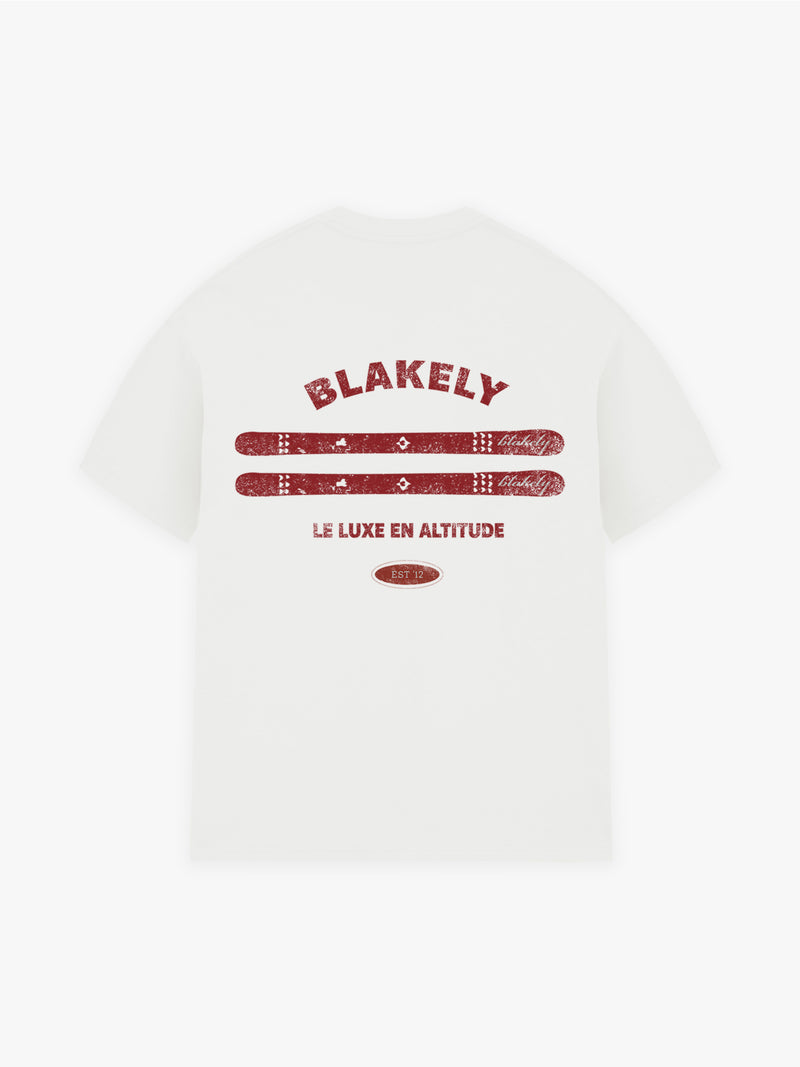 Sonny Ski Relaxed T-Shirt - White