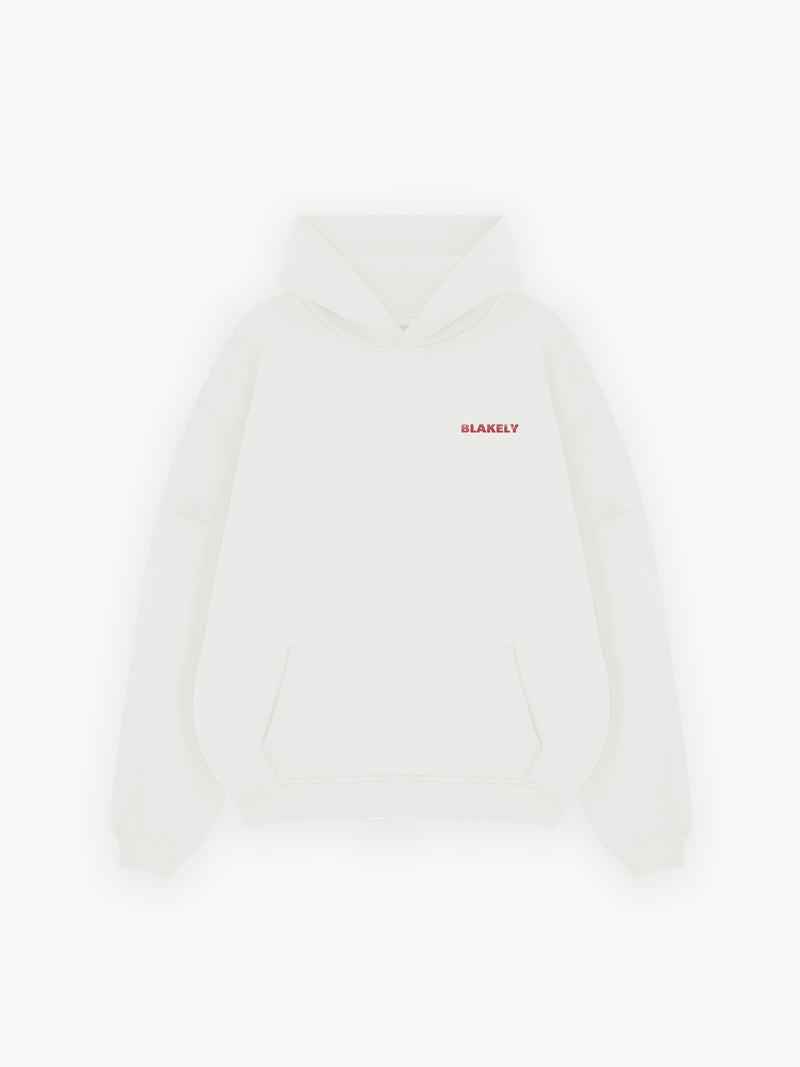 Arlow Altitude Relaxed Hoodie - Flat White