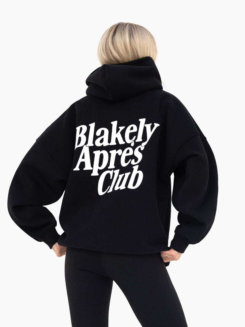 Saskia Oversized Hoodie - Black