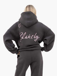 Esme Oversized Hoodie - Charcoal