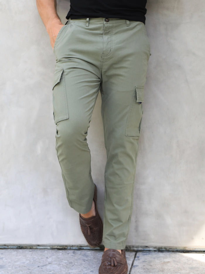 Cargo Trousers - Light Green