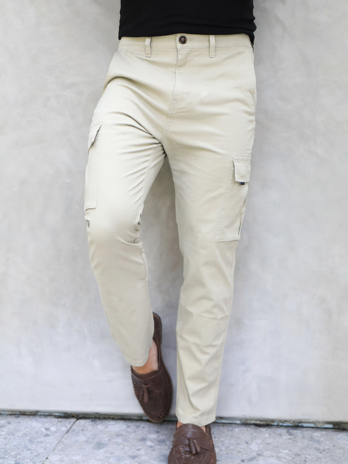 Cargo Trousers - Sand