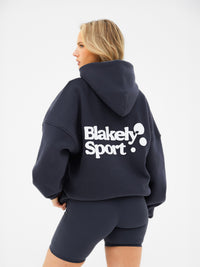 Motion Oversized Hoodie - True Navy