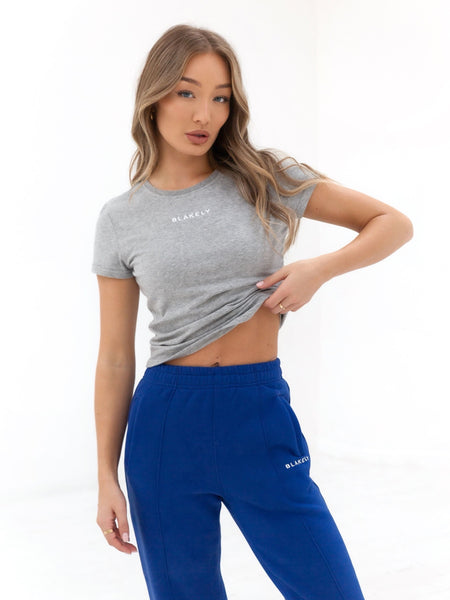 Everyday Cropped T-Shirt - Grey