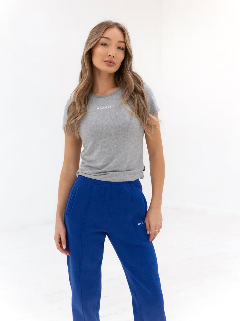 Everyday Cropped T-Shirt - Grey