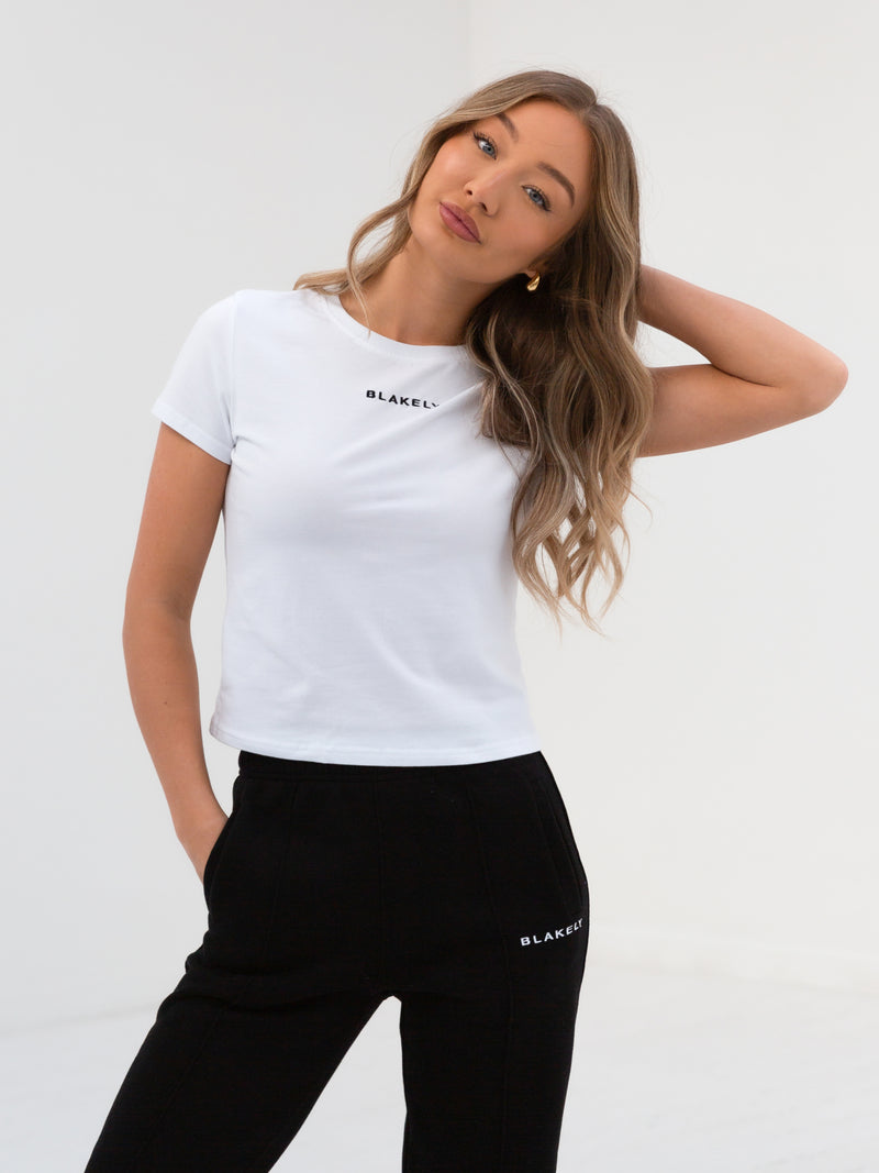 Everyday Cropped T-Shirt - White