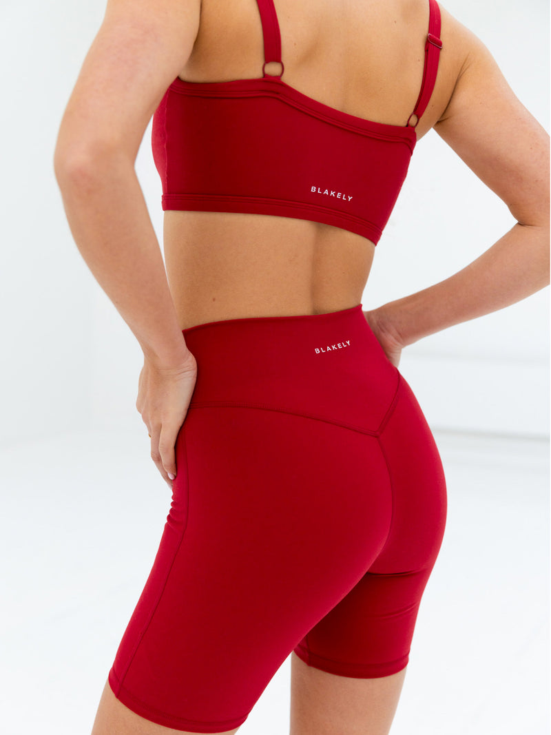 Ultimate Active Shorts - Cherry Red
