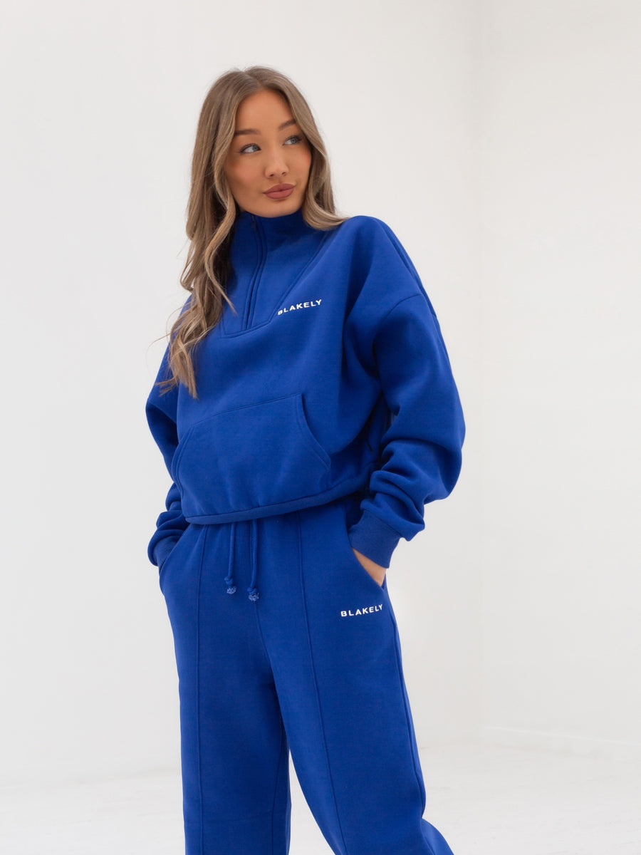 Buy Blakely Cobalt Blue Everyday 1/4 Zip Jumper – Blakely Clothing
