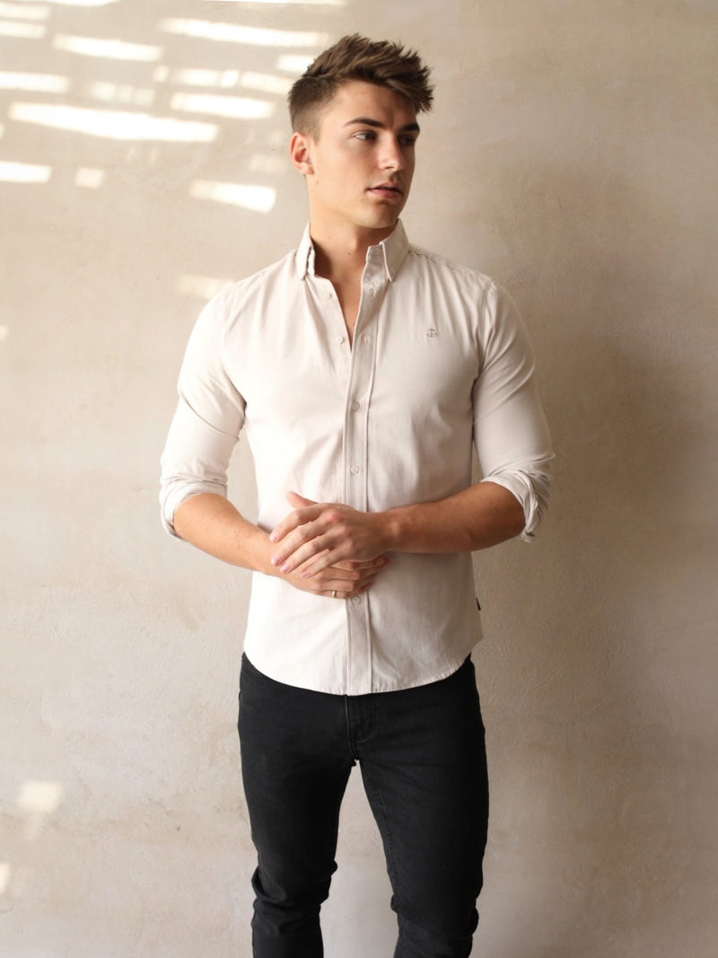 Sedona Slim Fit Shirt - Bone