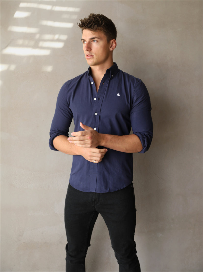 Chancery Slim Fit Shirt - Navy