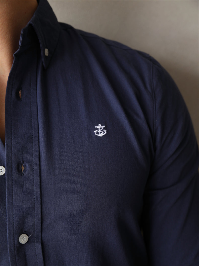 Chancery Slim Fit Shirt - Navy