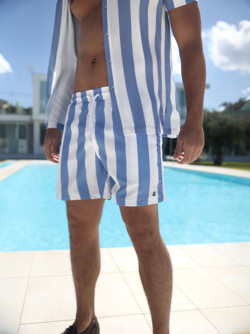 Riccardo Swim Shorts - Light Blue
