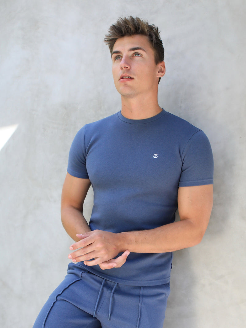 Verona Slim T-Shirt - Navy