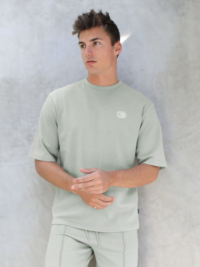 Icon Oversized T-Shirt - Sage Green