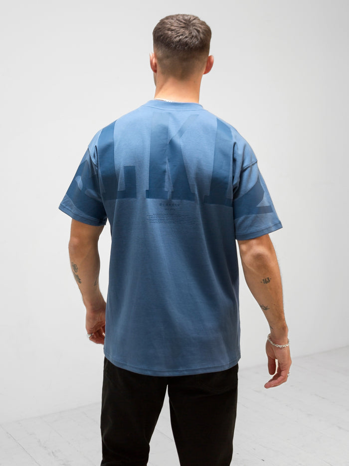 BLKLY Relaxed T-Shirt - Blue