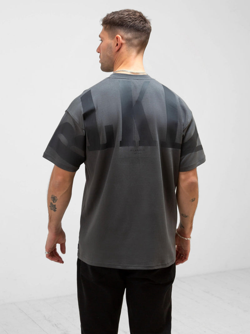 BLKLY Relaxed T-Shirt - Charcoal