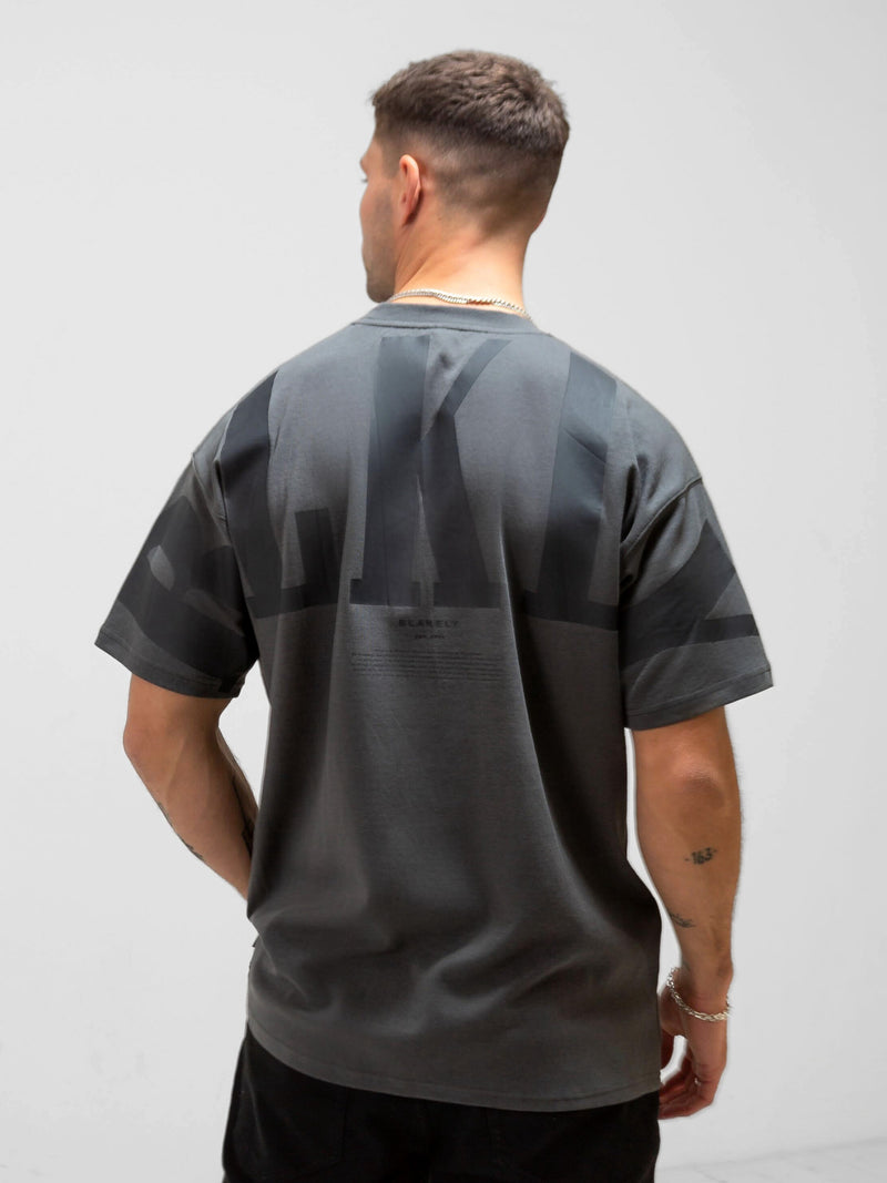 BLKLY Relaxed T-Shirt - Charcoal