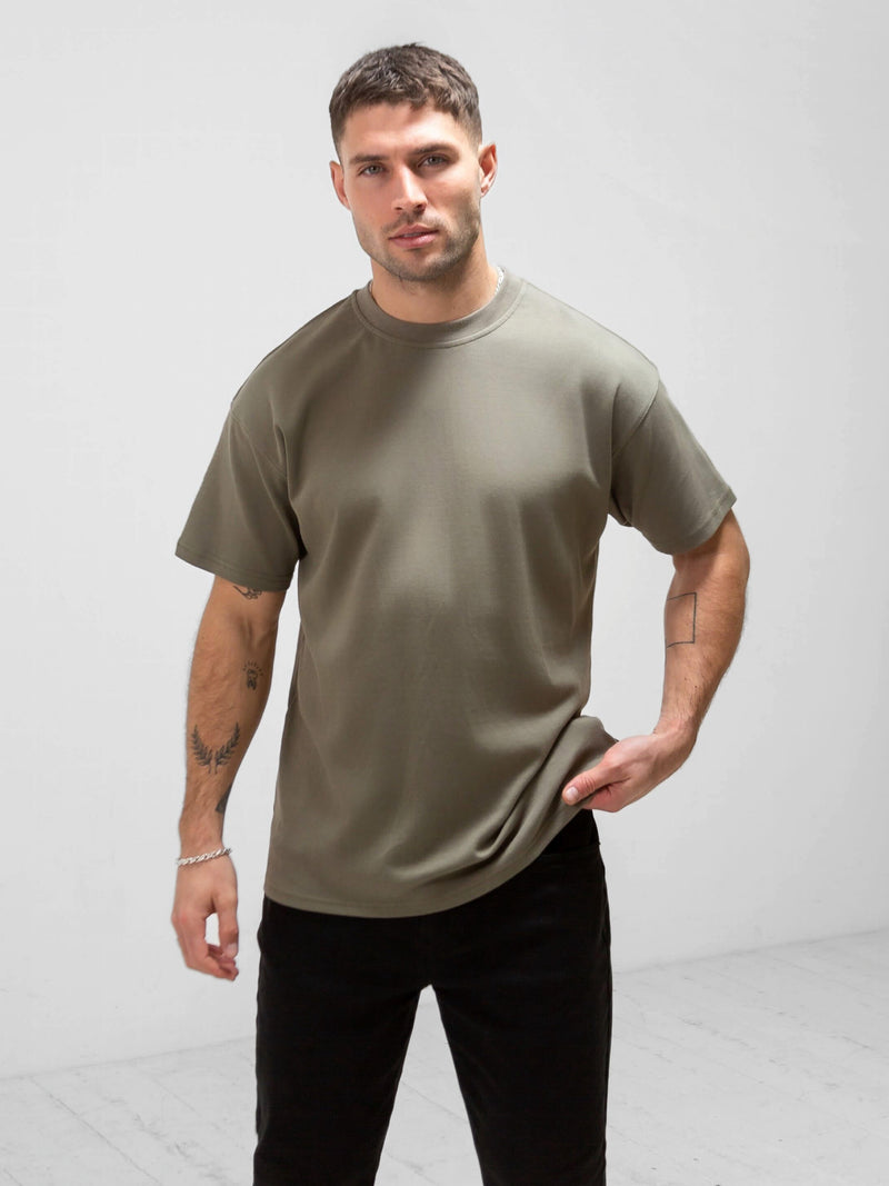 BLKLY Relaxed T-Shirt - Safari Green