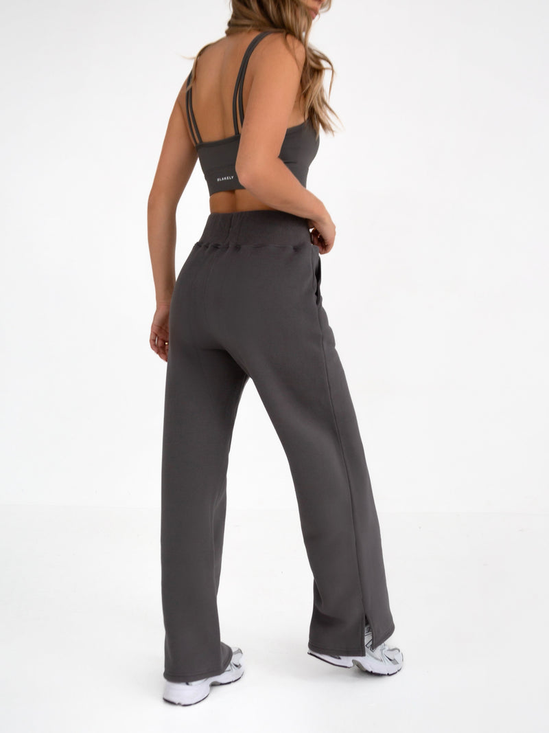 Buy Blakely Charcoal Soho Wide Leg Sweatpants Free delivery on orders over 70 Blakely Clothing