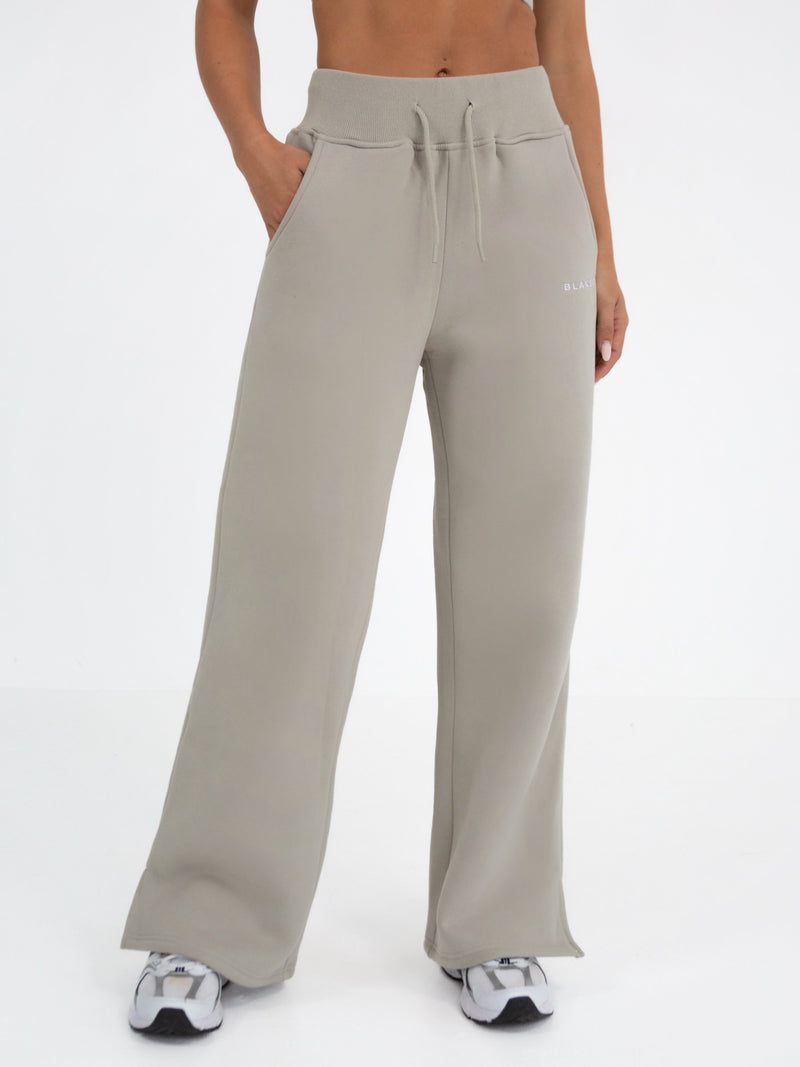 Soho Wide Leg Sweatpants - Grey