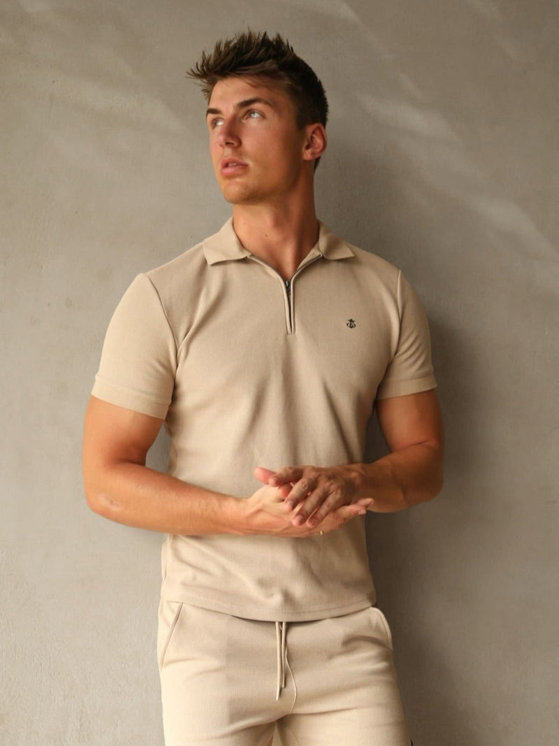 Buy Blakely Tan Maldini Polo Shirt Free delivery on orders over 70 Blakely Clothing