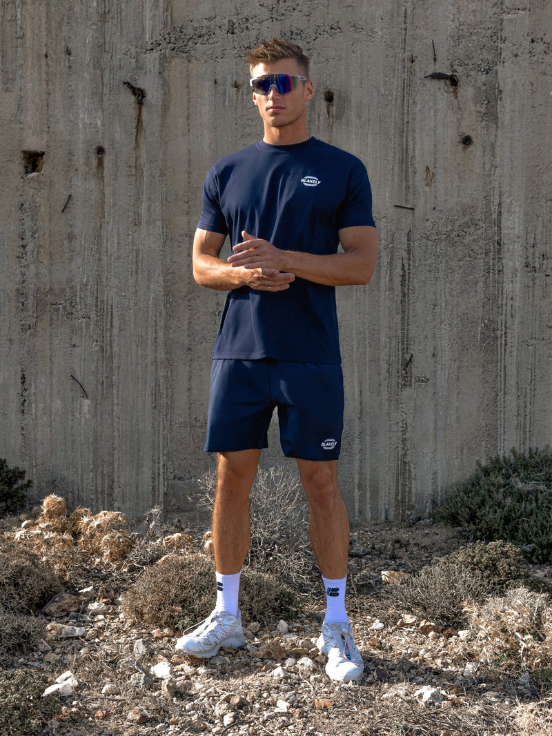 Track Active Training Shorts - True Navy