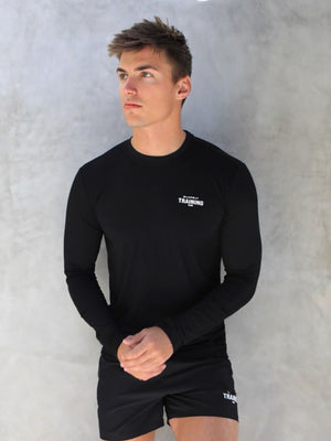 Long Sleeve Training T-Shirt - Black
