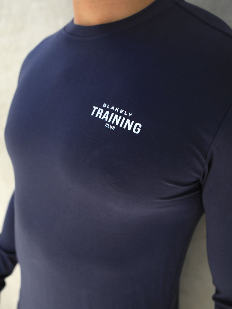 Long Sleeve Training T-Shirt - Navy