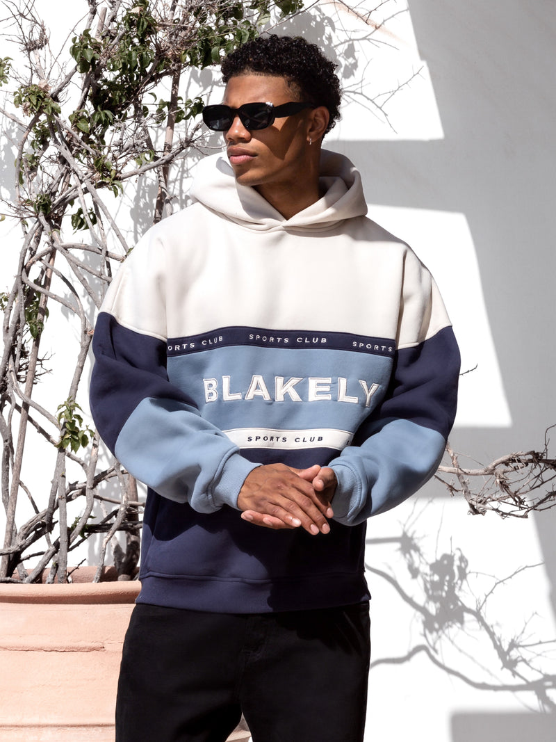 Alpine Relaxed Hoodie - Light Blue