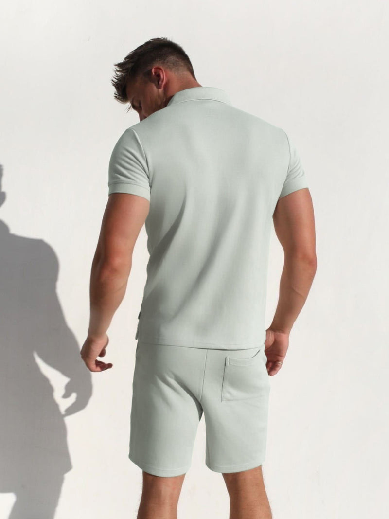 Verona Polo Shirt - Sage Green