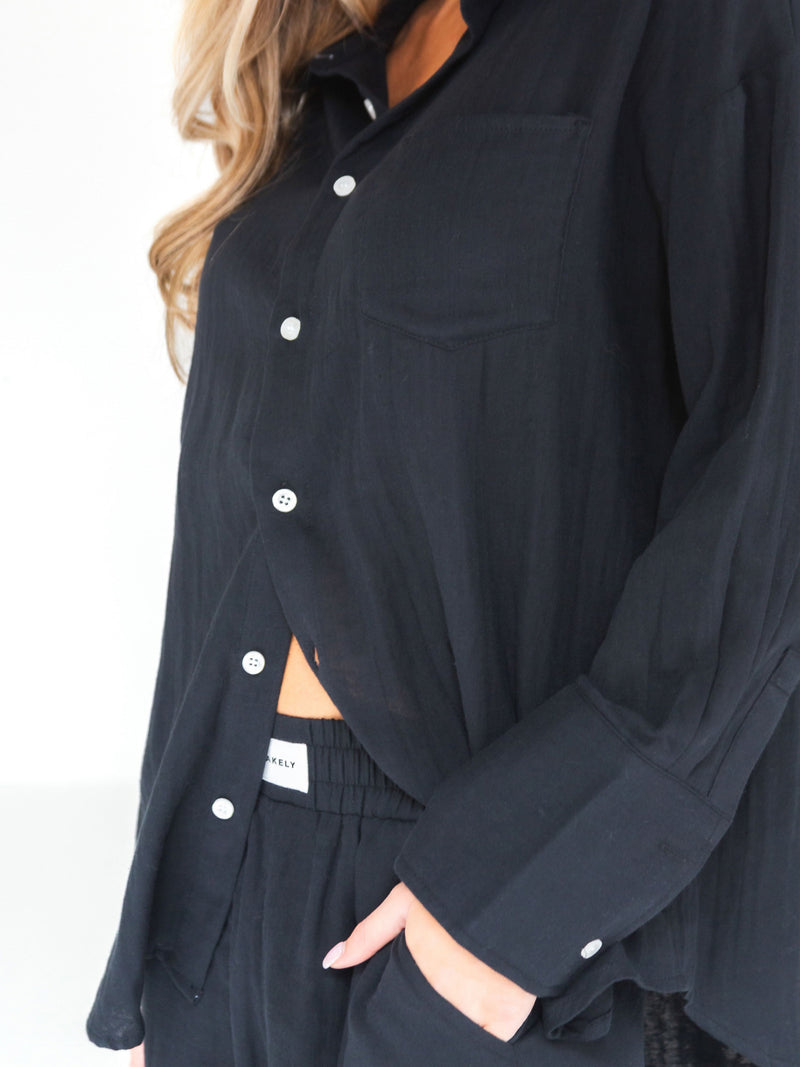 Camilla Shirt - Black
