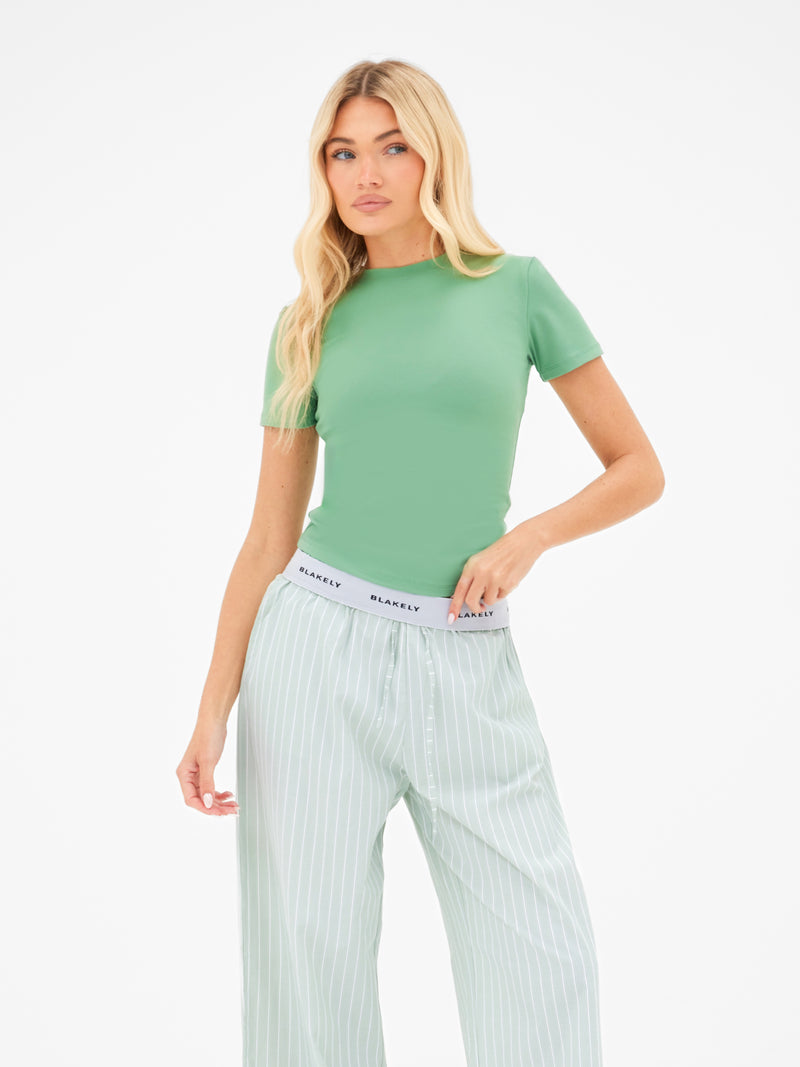 Lucia Baby Tee - Green