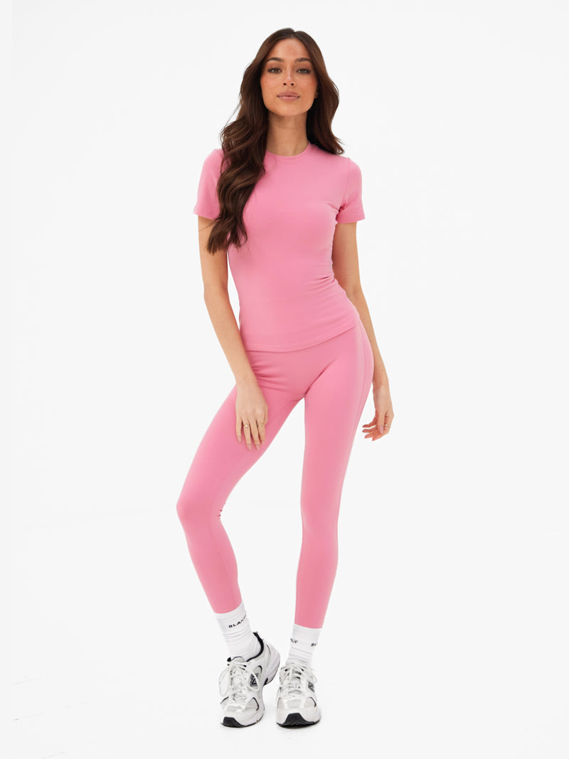 Lucia Baby Tee - Rosy Pink