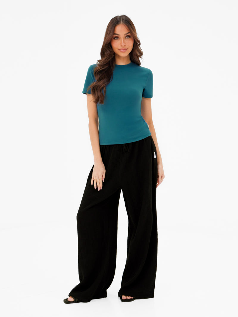 Lucia Baby Tee - Teal