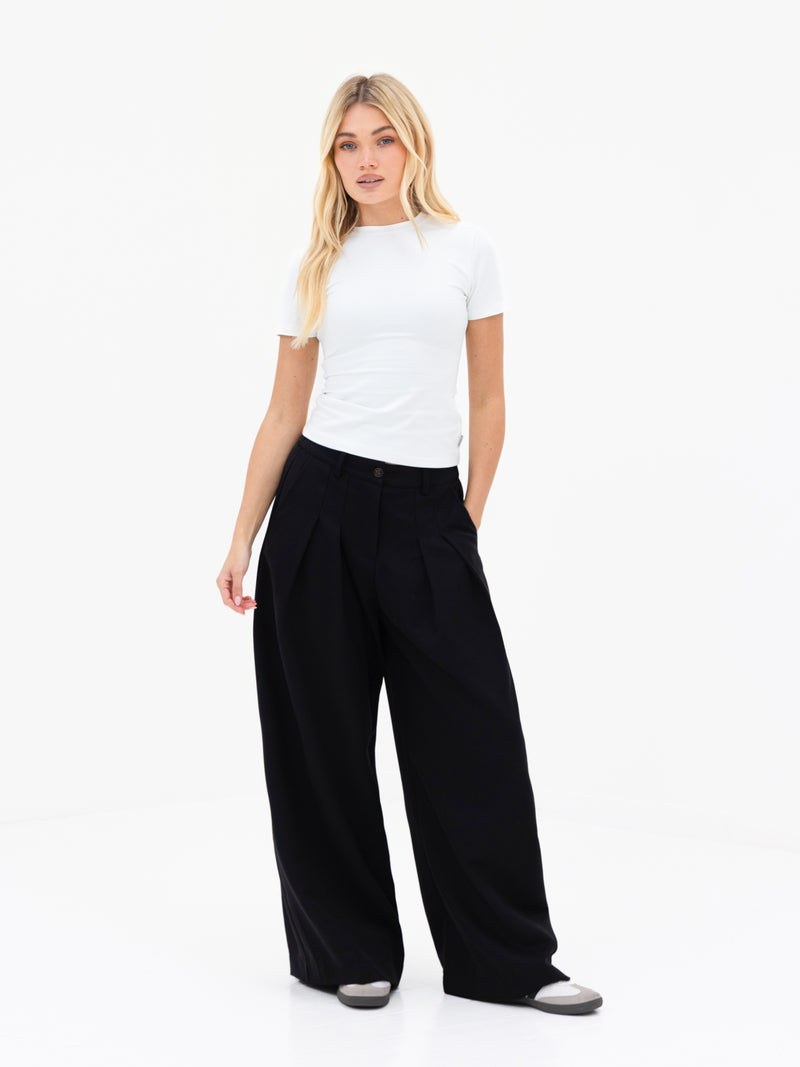 Lucia Baby Tee - White