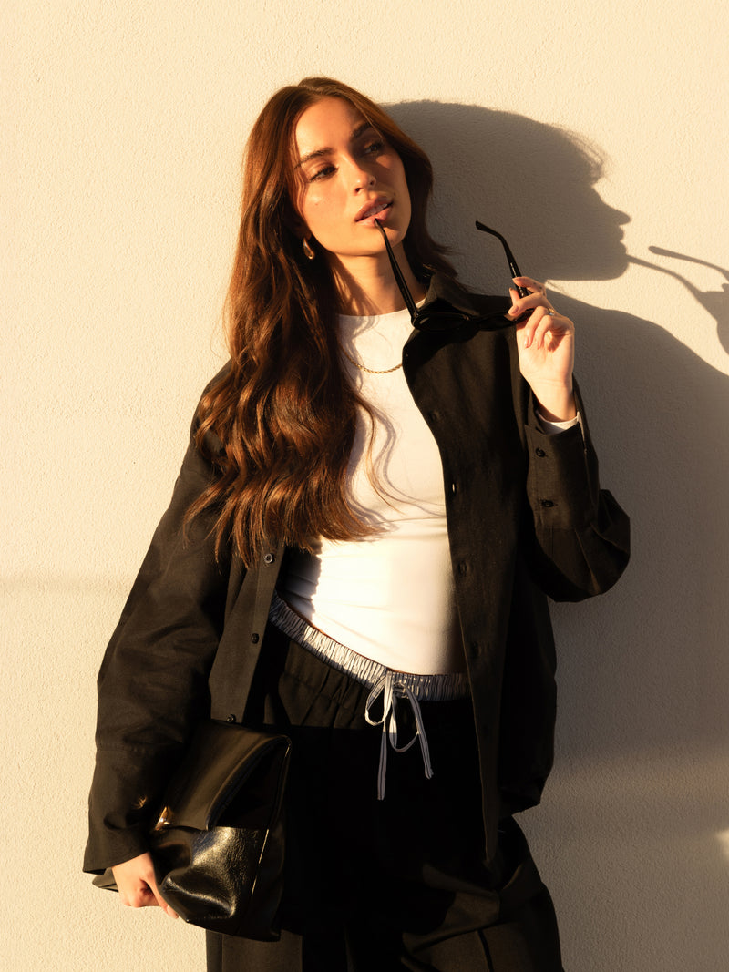 Lucia Baby Tee - White