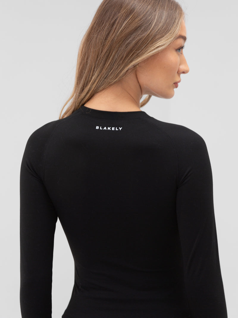 Apex Pro Long Sleeve Top - Black