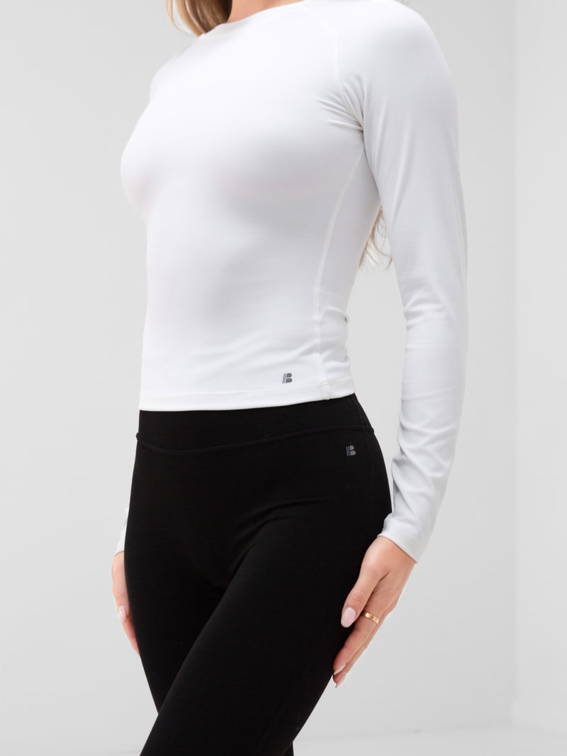 Apex Pro Long Sleeve Top - White