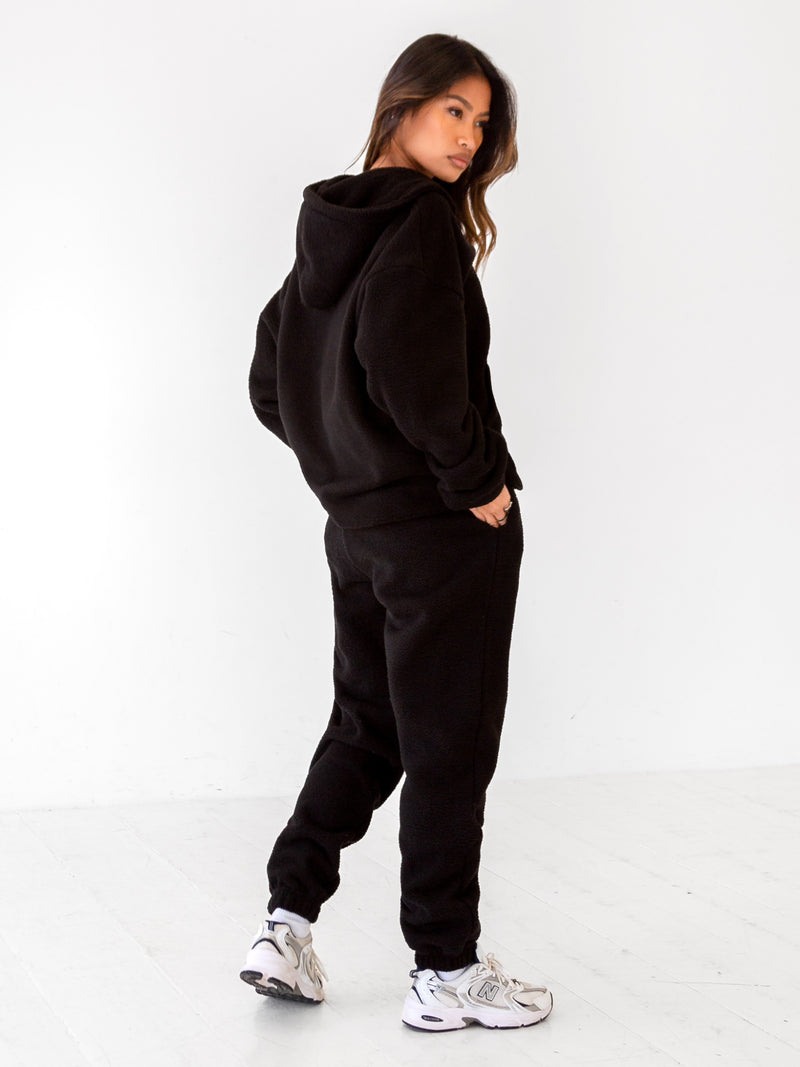 Borg Sweatpants - Black